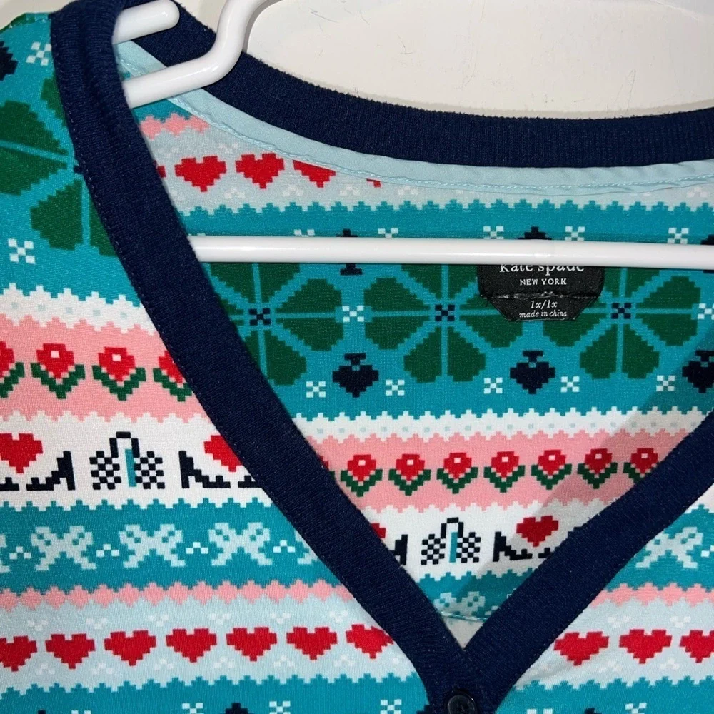 Kate Spade Bushed Cozy Jersey 1X